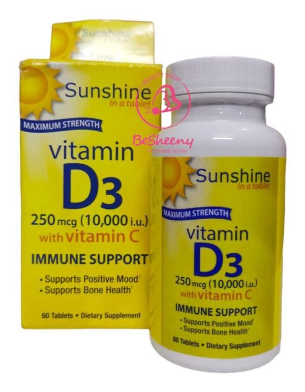 فيتامين د3 بلس ج الأمريكى – Vitamin D3+C