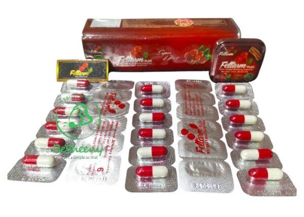 كبسولات فيتارم بلس الاحمر fettarm plus