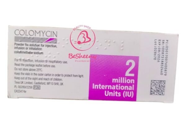 كولوميسين 2 مليون لصحة الجهاز التنفسى - Colomycin