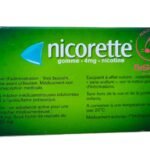 لبان nicorette للإقلاع عن التدخين 105 قطعة 4 مجم.