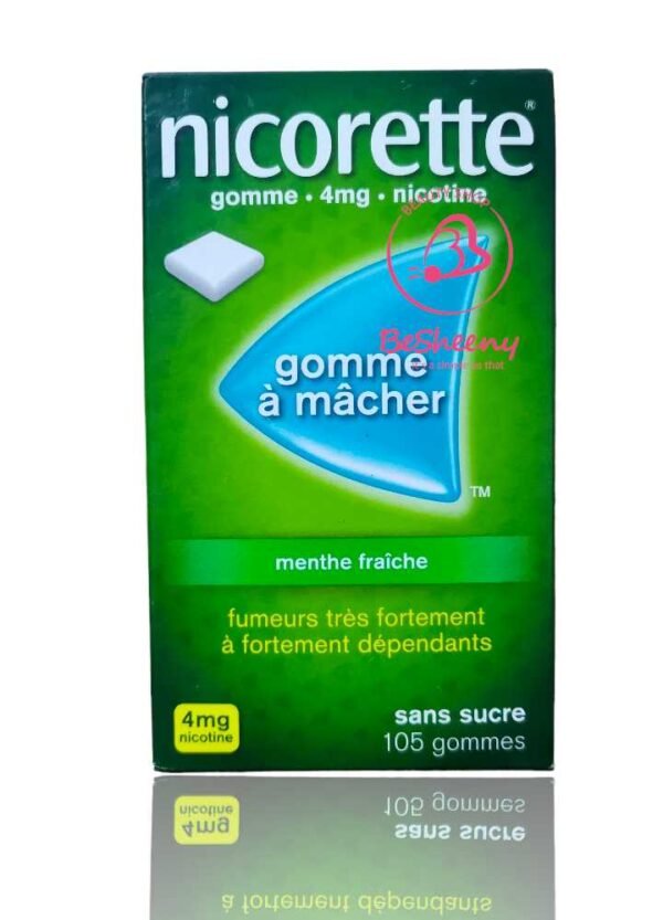 نيكوريت لوقف التدخين – Nicorette 4 MG menthe