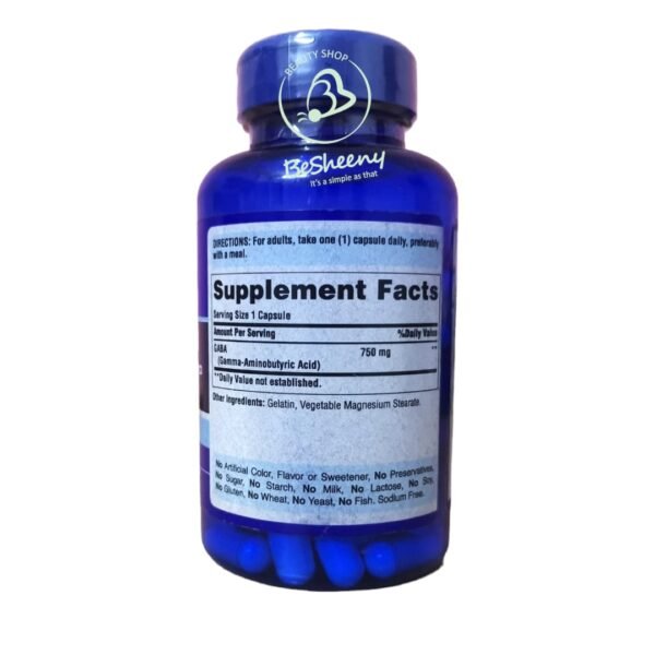 جابا للأرق وتخفيف التوتر – Gaba 750 mg 90 cap