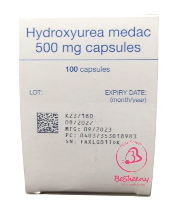 هيدروكسي يوريا الألمانى من شركة ميديك hydroxyurea medac